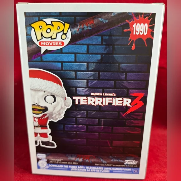 Funko Pop! Art the Clown - Funko Exclusive # 1990 (Nib) With Pop Protector - Picture 7 of 7